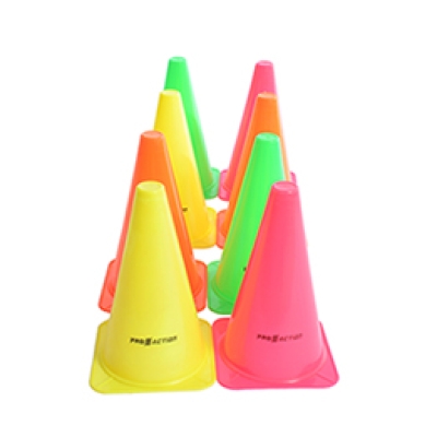 KIT DE CONES AGILIDADE PROACTION – 20,5CM – 8 UNIDADES (G207) KIT DE CONES AGILIDADE PROACTION – 20,5CM – 8 UNIDADES (G207)