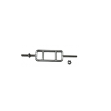 Barra H maciça rosca 86,5cm O´neal Barra H maciça rosca 86,5cm O´neal
