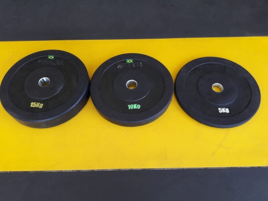 Anilha Olímpica Bumper Anilha Olímpica Bumper